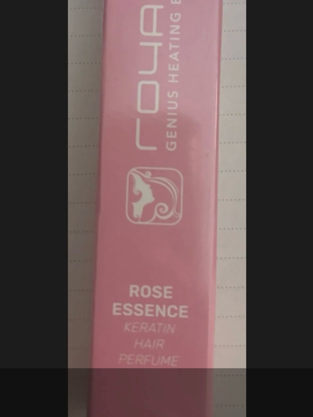 Rose Essence Keratin Hair Perfume - Pink